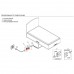 Светильник LED Letto, 0.7W/12V, 4500K, отделка под алюминий