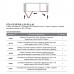 Folding Concepta III + Concepta III Pull Комплект для 2-х левых складных и правой распашной двери (Н1900-2700мм)