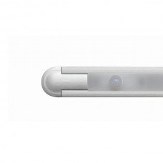 Профиль-светильник (LED) , 1000 мм, 8.2W/12V, 6000K, врезной, с датчиком движения, отделка алюминий, кон-р L822