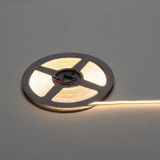 Cветодиодная лента COB 528 LED/м, свободная резка, 9Вт/м, 24В, CRI90, 500-550Лм/м 5000х5 мм, IP20, 2900 - 3200К (теплый белый)