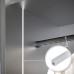 Профиль 1110 + PC Профиль для LED подсветки врезной, L=3000 мм, отделка белый матовый
