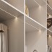 Профиль 1009 для LED подсветки врезной, L=3100 мм, отделка золото (анодировка)