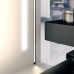 Профиль 1310 для LED подсветки врезной, L=3100 мм, отделка черный (анодировка)