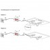 Светильник LED Angolo, 5W/12V, 3000K, отделка шампань