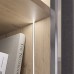 Профиль 0708 для LED подсветки врезной, L=3200 мм, отделка алюминий (анодировка)