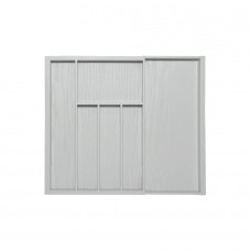 Легно флекс/Legno flex Емкость для столовых приборов в базу 450-600 (355-505x472), отделка белая