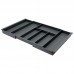 Легно флекс/Legno flex Емкость для столовых приборов в базу 600-950 (484-784x472), отделка орион серый
