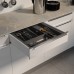 Легно флекс/Legno flex Емкость для столовых приборов в базу 600-950 (484-784x472), отделка орион серый