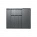 Легно флекс/Legno flex Емкость для столовых приборов в базу 450-600 (375-525х472), отделка орион серый