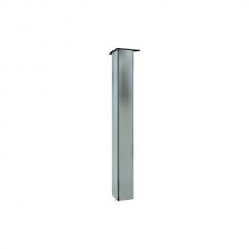 Нога для стола Эрмитаж, h.720, отделка черный бархат (матовый)+зеркало