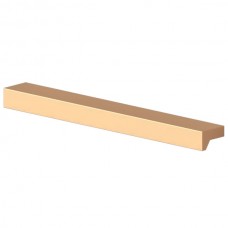 Ручка накладная L.148мм, отделка золото матовое