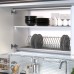 Сушка Элит/Ellite 1-уровневая в базу 600/16, с рамкой, поддон (пластик), отделка хром