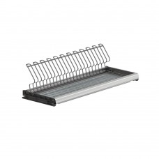 Сушка Ellite 1-уровневая в базу 800/18 с подсветкой, отделка хром, поддон пластик