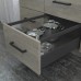 Комплект рейлингов для ящика Индиго/Indigo, L=300, отделка орион серый